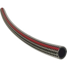 Güven Plastik 1/2" Siyah U.v. Dayanımlı Örgülü Bahçe Hortumu (15 Metre)