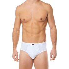 Tutku Erkekler İçin Beyaz Pamuklu Penye Boxer 6'lı Paket Konforlu ve Şık Seçenek