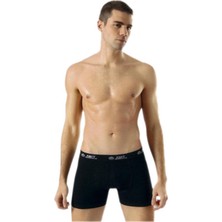 Erkek Siyah Boxer Likralı 6'lı Paket 1115