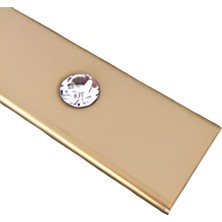 3,0 cm Altın Krist. Paslanmaz Inox Bordür Prof.0,60