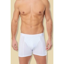 Qulat Erkek Siyah Elastan Streç Boxer 6'lı Paket Yumuşak ve Dayanıklı Konforlu Kullanım