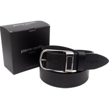 Pierre Cardin Siyah Deri Erkek Kemer PC-500SVNS41