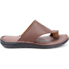 Pisagor PS-33510 Ortopedik Erkek Deri Parmak Arası Terlik