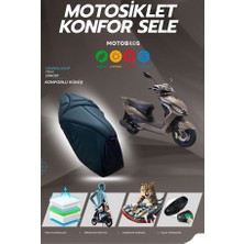 Motobros Arora Freedom Uyumlu Konfor Sele ve Sele Kılıfı Visco Sünger (Kılı)