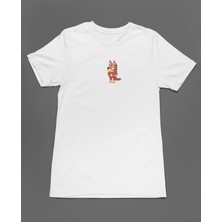 Bumeta Bluey Sevimli Köpek Kardeşler Rusty Unisex Tişört T-Shirt