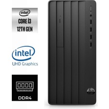 Hp Pro Tower 290 G9 I3-12100 9M938AT-005 32GB 1tb UHD Graphics 730 Freedos Masaüstü Bilgisayar
