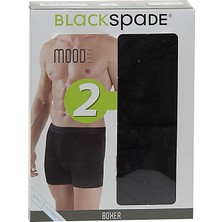 BLACKSPADE 9324 ERKEK MOOD 2 Lİ SİYAH BOXER