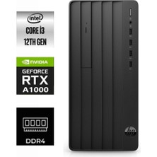 Hp Pro Tower 290 G9 I3-12100 9M938AT-381 32GB 4tb Nvidia Rtx A1000 Windows 11 Pro Masaüstü Bilgisayar