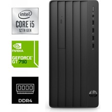 Hp Pro Tower 290 G9 I5-12400 9M938AT-428 16GB 4tb Quadro Nvidia GT730 Windows 11 Pro Masaüstü Bilgisayar