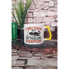 Kedi Komik Esprili Kedisever Kedi Sahibi Eğlenceli Hediyelik Kulplu Kupa Bardak