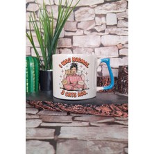 Kedi Komik Esprili Kedisever Kedi Sahibi Eğlenceli Hediyelik Kulplu Kupa Bardak