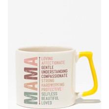 "loving Affectionate" Anne Tanımı Anneler Günü Doğum Günü Hediye Sarı Kulplu Kupa Bardak