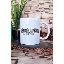 English Teacher 4 Baskılı Ingilizce Öğretmeni Hediyelik Baskılı Çay Kahve Sunum Kupa Bardak
