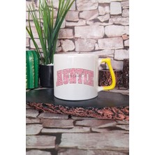 Aunt Minimalist Baskılı Sade Hala Teyze Hediyelik Kulplu Kupa Bardak