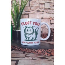 Kedi Komik Esprili Kedisever Kedi Sahibi Eğlenceli Hediyelik Baskılı Çay Kahve Sunum Kupa Bardak