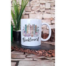 Read All Night Book Club Temalı Gece Okuma Grubu Hediyelik Baskılı Çay Kahve Sunum Kupa Bardak