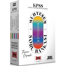Yayınları 2023 Kpss Gk-Gy Muhteşem Modüler Soru Bankası Seti