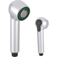 Fonksiyonlu Üstten Basmalı Duş Başlığı, Berber El Duşu, Mix Batarya Uyumlu Duş Başlığı Yüksek Kaliteli Krom Kaplı