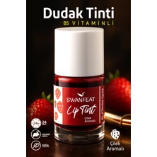 Swanfeat 3lü Avantajlı Paket Dudak Tinti Nemlendirici Kalıcı Kırmızı, Pembe, Bordo