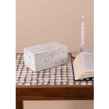 The Mia Sedef Dikdörtgen Kutu 21X12X10 cm TLC0072