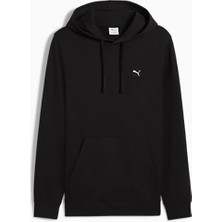 Puma Essentials Elevated Erkek Siyah Kapüşonlu Sweatshirt