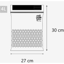 Palpak Zip Bag Çok Amaçlı Kilitli Poşet 27X30 cm 20 Adet
