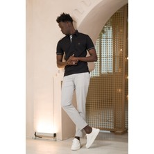 Paul Martin Regular Fit Yaka Garnili Pamuklu Polo Yaka T-Shirt