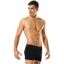 Erkek 3'lü Paket Likralı Elastan Boxer