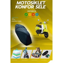 Motobros Mondial 50 Turismo Konfor Sele Kılıfı Visco Sünger (Yırtılmaya Dayanıklı)