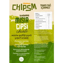 Doğal Chıpsm Mısır Cips Mevsim Yeşillikli Chialı 5'li Paket