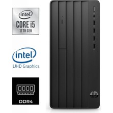 Hp Pro Tower 290 G9 I5-12400 9M938AT-103 8gb 2tb UHD Graphics 730 Freedos Masaüstü Bilgisayar