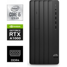 Hp Pro Tower 290 G9 I5-12400 9M938AT-179 8gb 1tb Nvidia Rtx A1000 Freedos Masaüstü Bilgisayar