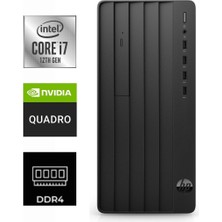 Hp Pro Tower 290 G9 I7-12700K 9M938AT-268 16GB 4tb Quadro T400 Freedos Masaüstü Bilgisayar