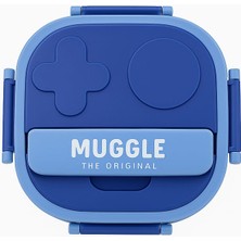 Muggle 500 ml Paslanmaz Çelik Yemek Kabı 3 Bölmeli Beslenme Kabı Lunch Box Yemek Termosu Sefer Tası