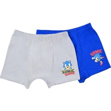 Sonic Erkek Çocuk 2 Li Boxer SC22704