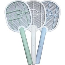 1 Adet Şarjlı Sinek Raketi, Sinek Sivrisinek Böcek Haşere Öldürücü Raket, Type-C Şarj Girişli