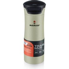 Madmugs Travel Mug Termos Bardak 0.47 Lt Paslanmaz Çelik Termos Haki
