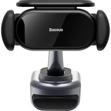 Baseus T-Space Tesla Model 3 / Y Araç Için Güneş Enerjisi Telefon Tutacağı-(19 - KA8938-8665