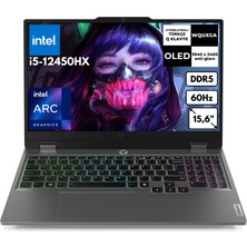 Lenovo Loq 15IAX9I I5-12450HX 32 GB 4 Tbssd Arc A530M 15.6" 144Hz Fhd Windows 11 Home Taşınabilir Bilgisayar 83FQ000UTRAT45