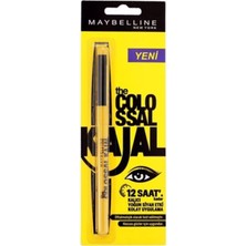 Maybelline New York Maybellıne The Colossal Kajal Asansörlü Göz Kalemi Black Siyah Delist