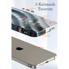 iPhone 15 Pro Kılıf Crew Desenli Kapak - Kapadokya - KA7360-8230