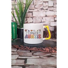 Aunt Life Baskılı Hala Teyze Hediyelik Kulplu Kupa Bardak