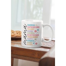 Ispanyolca Anne Quotes Baskılı Anneler Günü Doğum Günü Anneye Hediye Kupa Bardak