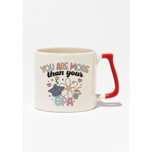 "you Are More Than Your Gpa" Komik Motivasyon Ü Doğum Günü Hediye Kırmızı Kulplu Kupa Bardak