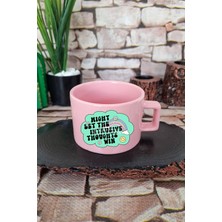 Might Let The Intrusive Thoughts Win Komik Kare Kulplu Fincan Pembe Kupa Bardak