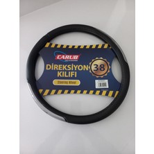 Lüks Geçmeli K.atatürk Imzalı Direksiyon Kılıfı Siyah