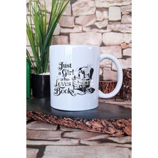 I Like Them Thick & Spicy Yazılı Kitap Okuma Zevki Hediyelik Baskılı Çay Kahve Sunum Kupa Bardak