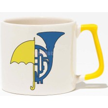 How I Met Your Mother Hımym Ted Mosby Baskılı Sarı Kulplu Modern Seramik Kupa