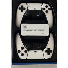 3D 4K Hd 2.4g Game Stick Oyun Konsolu – 64 GB – 30.000+ Retro Oyun – Çift Kollu