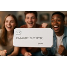 3D 4K Hd 2.4g Game Stick Oyun Konsolu – 64 GB – 30.000+ Retro Oyun – Çift Kollu